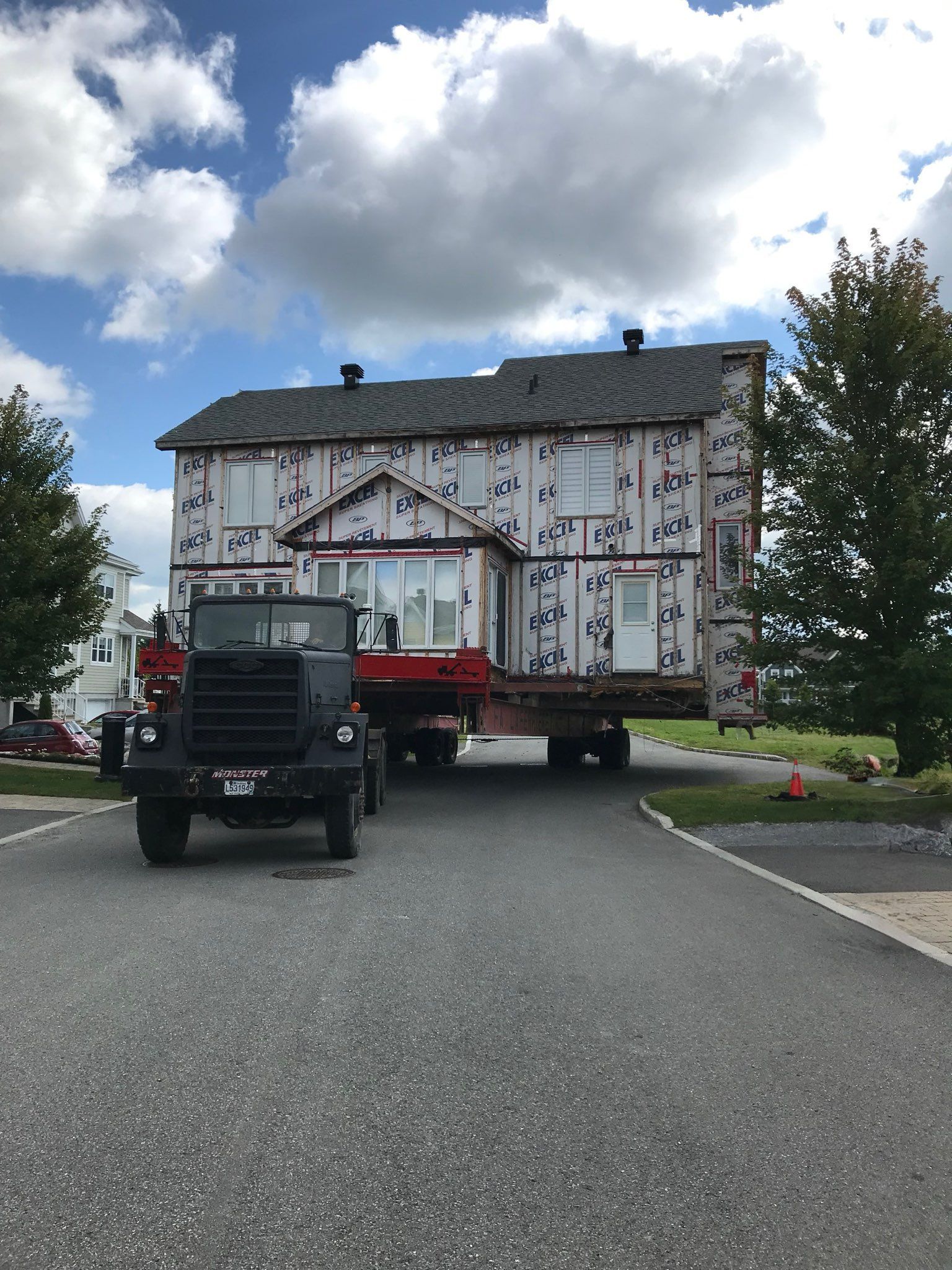 Déplacement de bâtiments Transport Laferrière