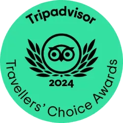 A tripadvisor travelers choice award for 2024