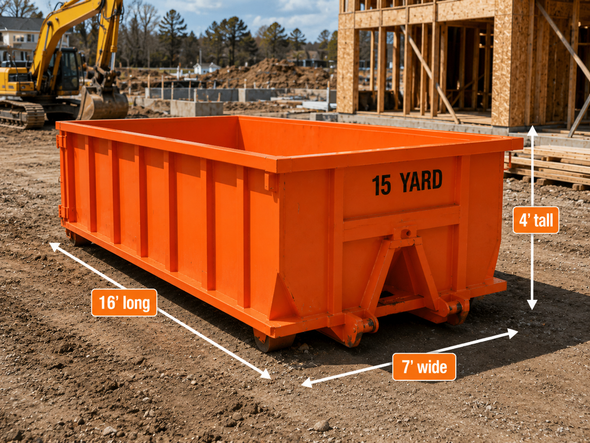 15 Yard Dumpster