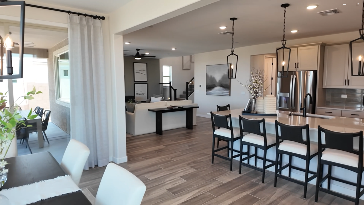 Inside Richmond American's Yorktown floor plan at Sanctuary Sycamore Canyon in Tucson, AZ