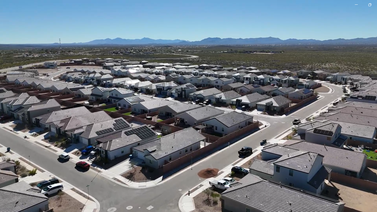 New construction communities in Tucson are in outlying towns like Marana, Oro Valley, Vail, and Sahuarita.