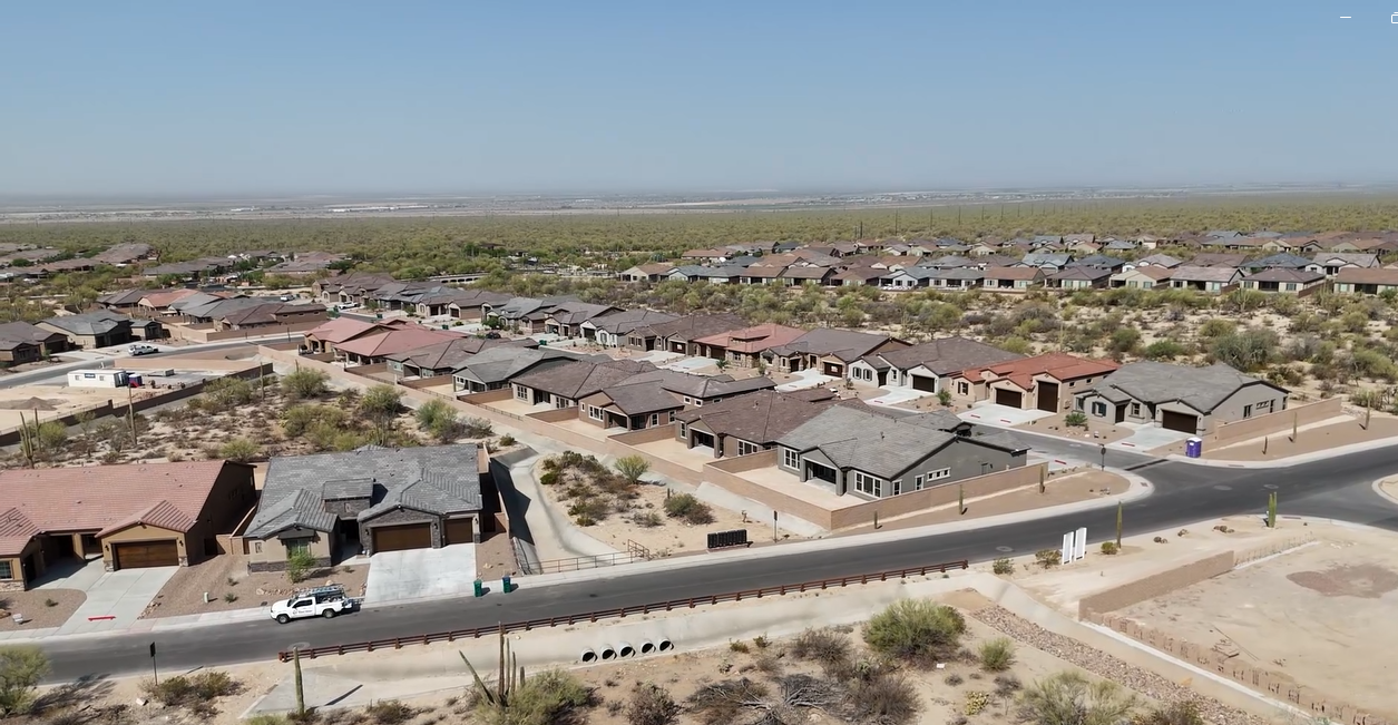 New construction community by Richmond American in Tucson, Arizona 