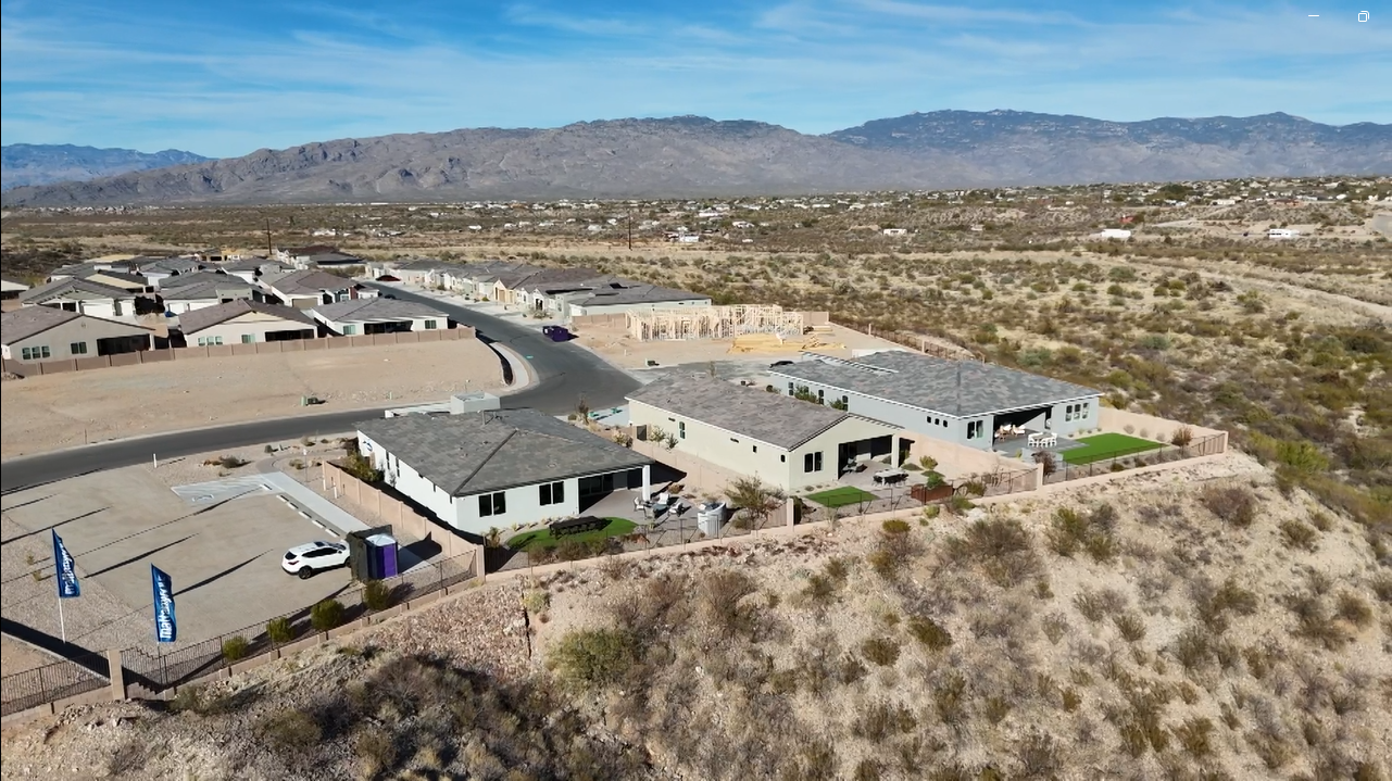 New construction homes at Mattamy Cantabria at Rincon Knolls in Tucson