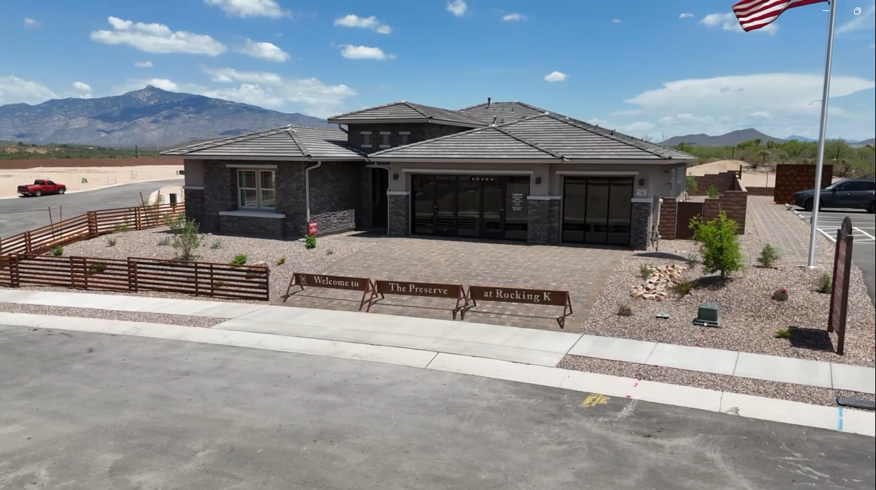 One of the premier luxury homes in The Preserve, a new community in Rocking K, Vail, AZ by Richmond American.