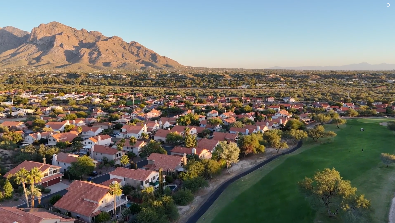 Rancho Vistoso community with breathtaking mountainviews in Oro Valley, Arizona