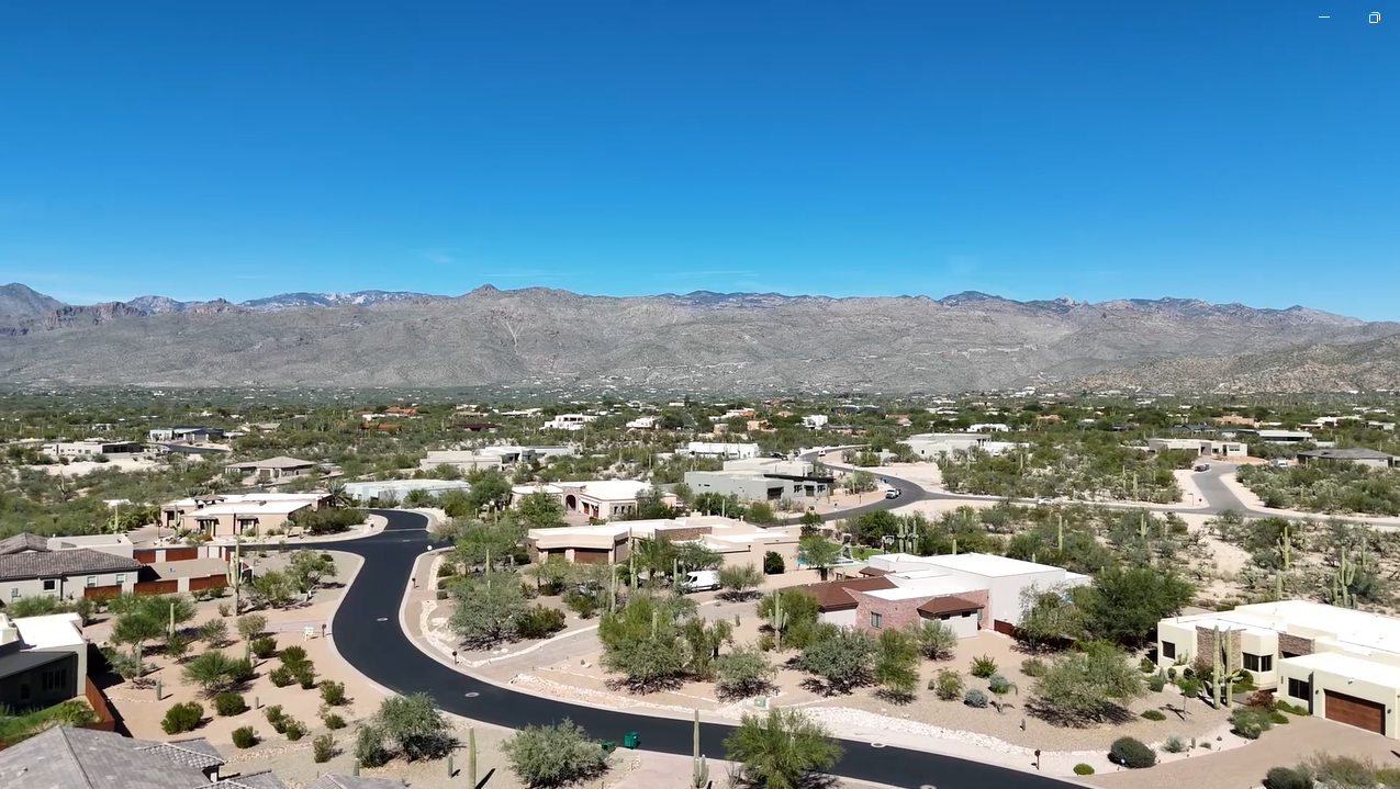 Tanque Verde Valley in Tucson, Arizona