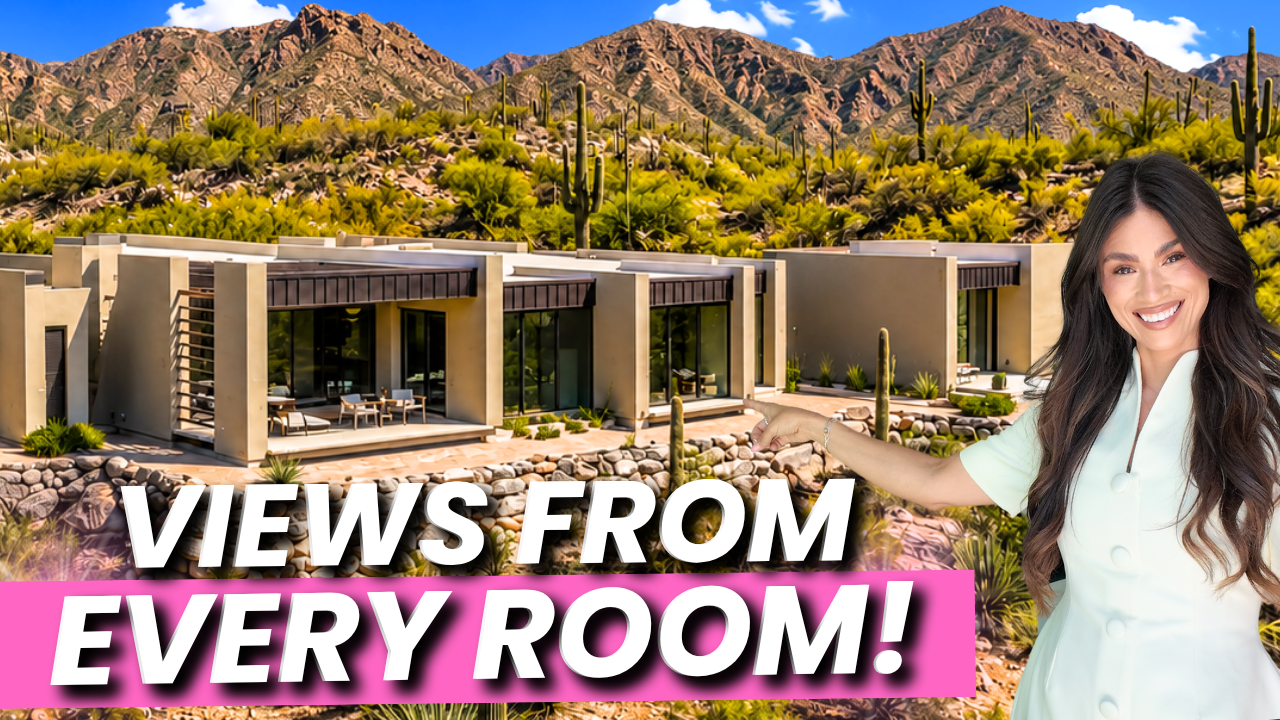 This NEW Dove Mountain Luxury Home Was Built for Views