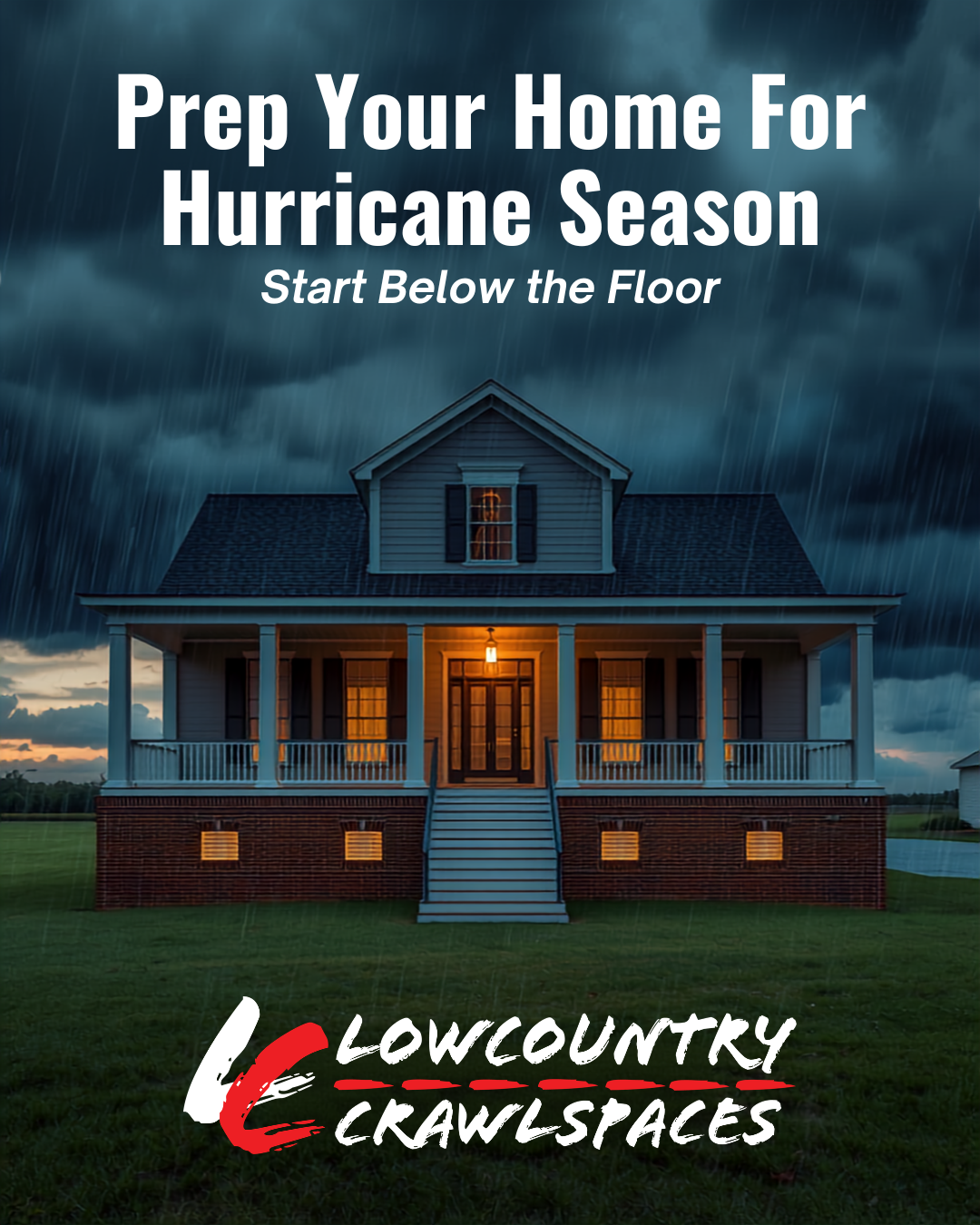 Charleston SC home protected and prepared for hurricane season — link to official Charleston County Hurricane Guide