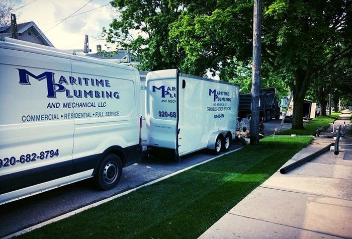 Plumbing Trucks – Manitowoc, WI – Maritime Plumbing and Mechanical LLC