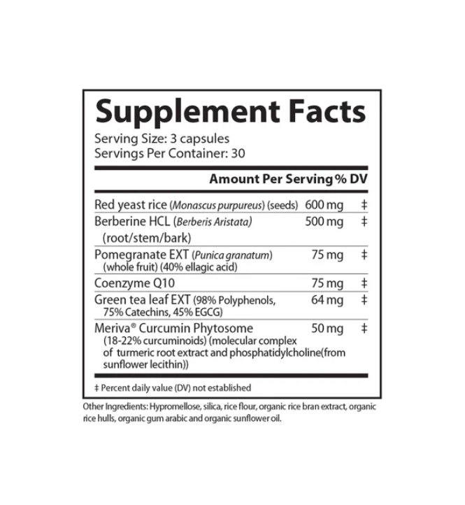White DesBio LipiCore dietary supplement bottle with teal and blue label on a white background