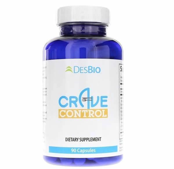 Blue DESBIO Cerve Control dietary supplement bottle, 90 capsules