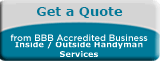 Inside / Outside Handyman Services BBB Business Review