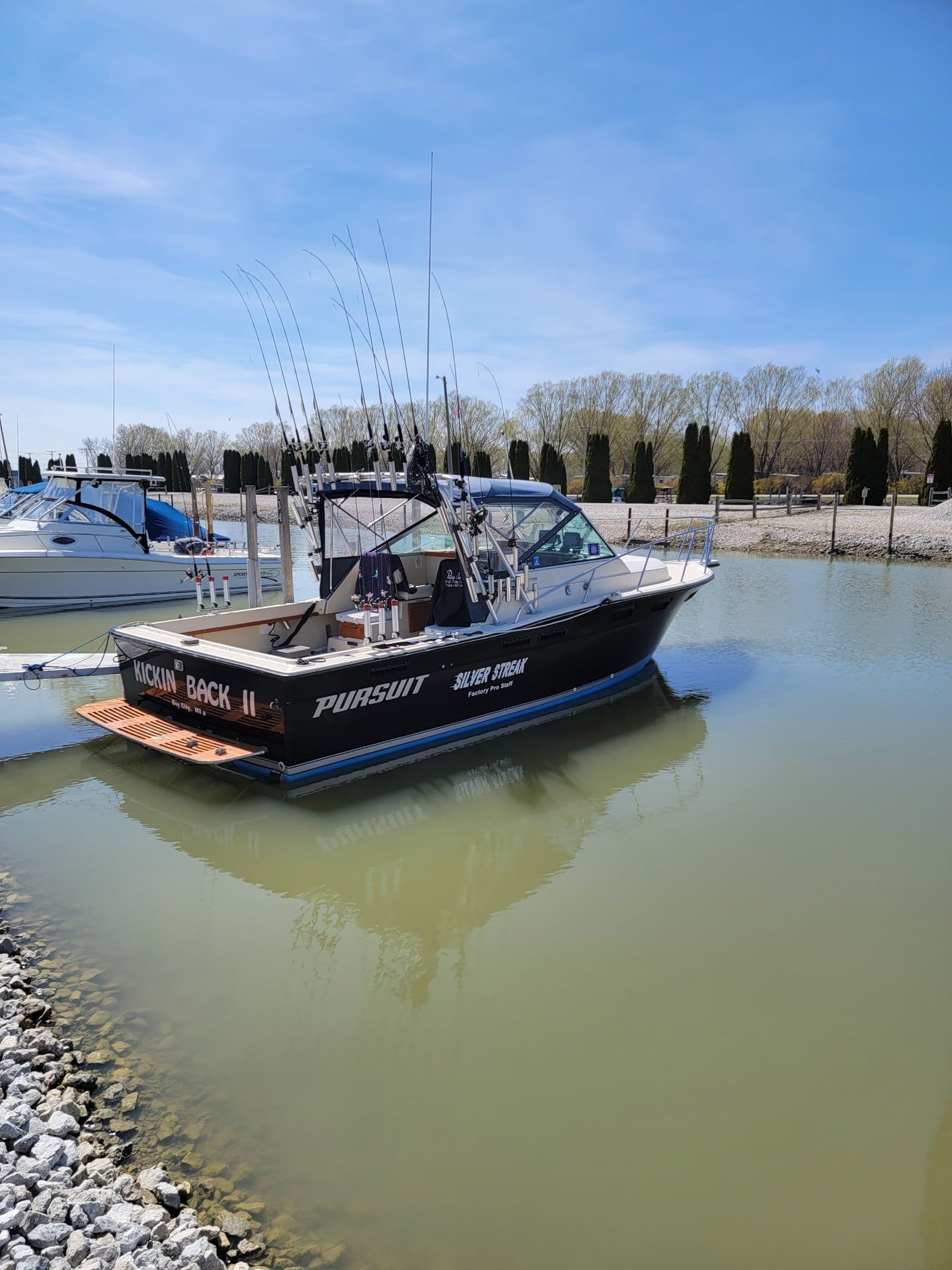 Walleye Fishing Guide Boat
