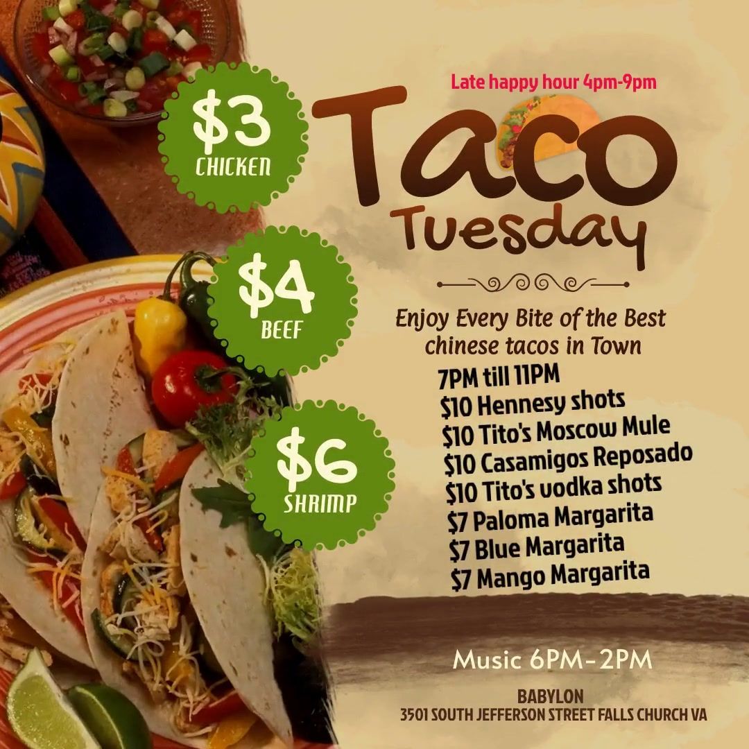 Brunch Spots Alexandria VA
Sports Bar with Hookah VA
Happy Hour Specials Falls Church
Nightlife in Northern VA
