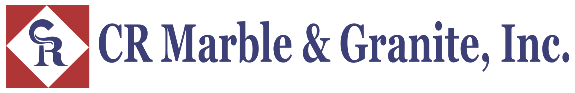 The logo for cr marble and granite inc.