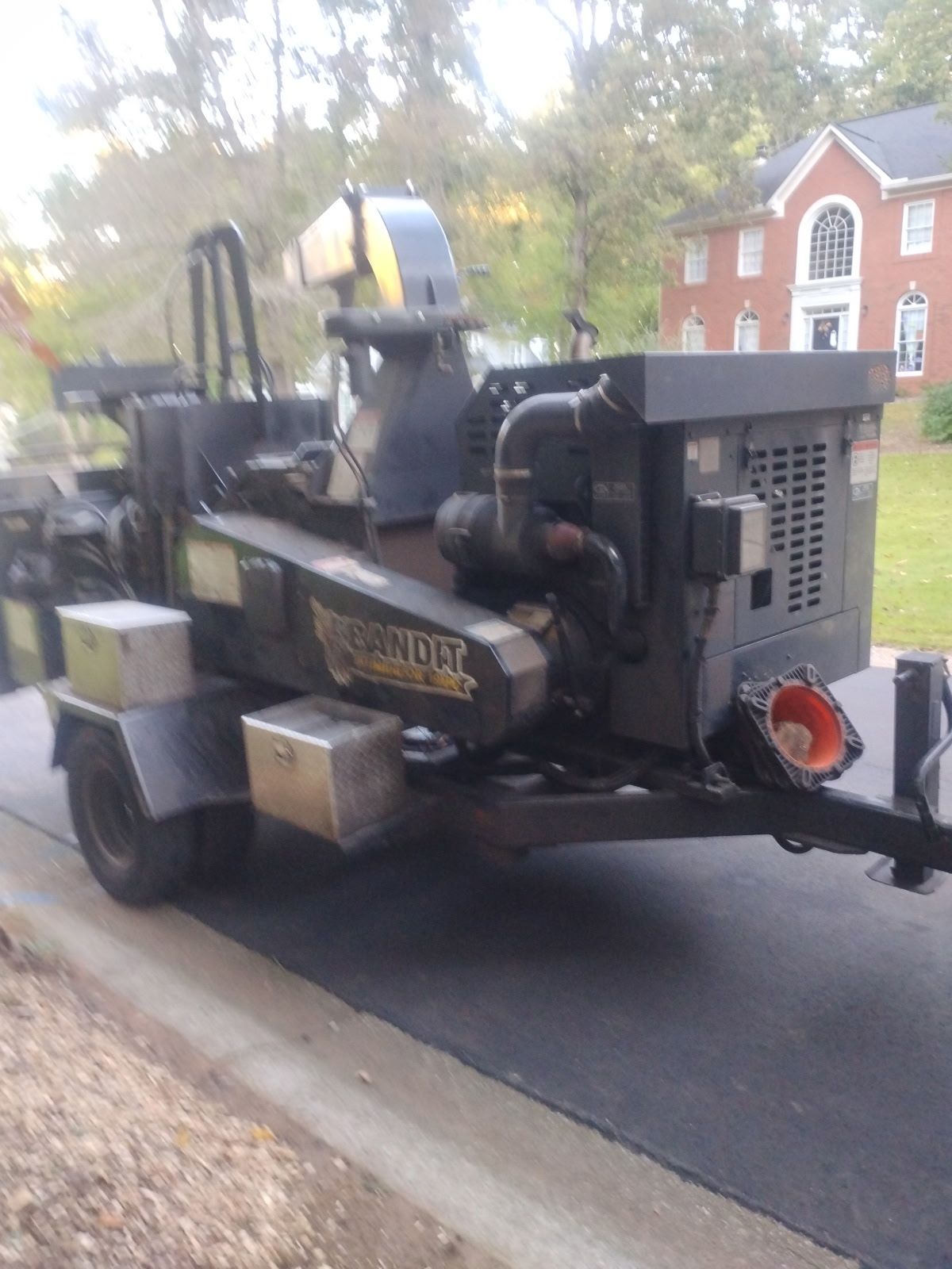 Bandit 19XPC drum chipper