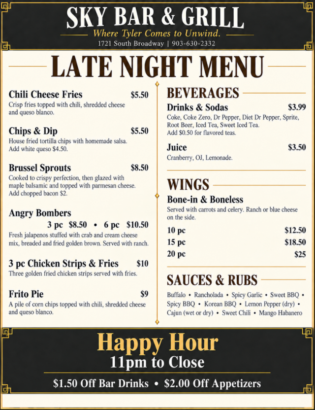 Hand holding a menu with small printed text in a dimly lit restaurant setting