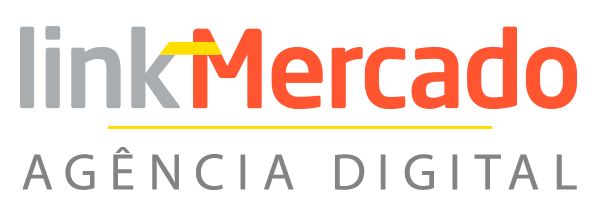 Logo for Link Mercado, a digital agency, featuring the words
