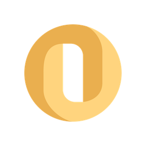 Golden circular logo with a stylized lowercase “n” in the center