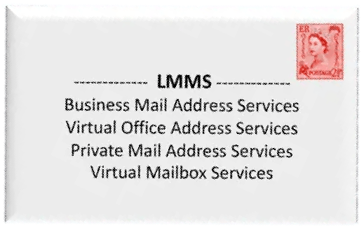 An envelope addressed to London & Midlands Management Services business mail address services