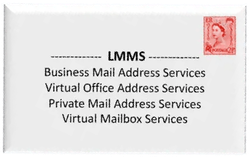 An envelope addressed to London & Midlands Management Services business mail address services