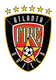 Atlanta United FC logo: Shield with "FIRE" text, soccer ball, stars, black, red, and gold.