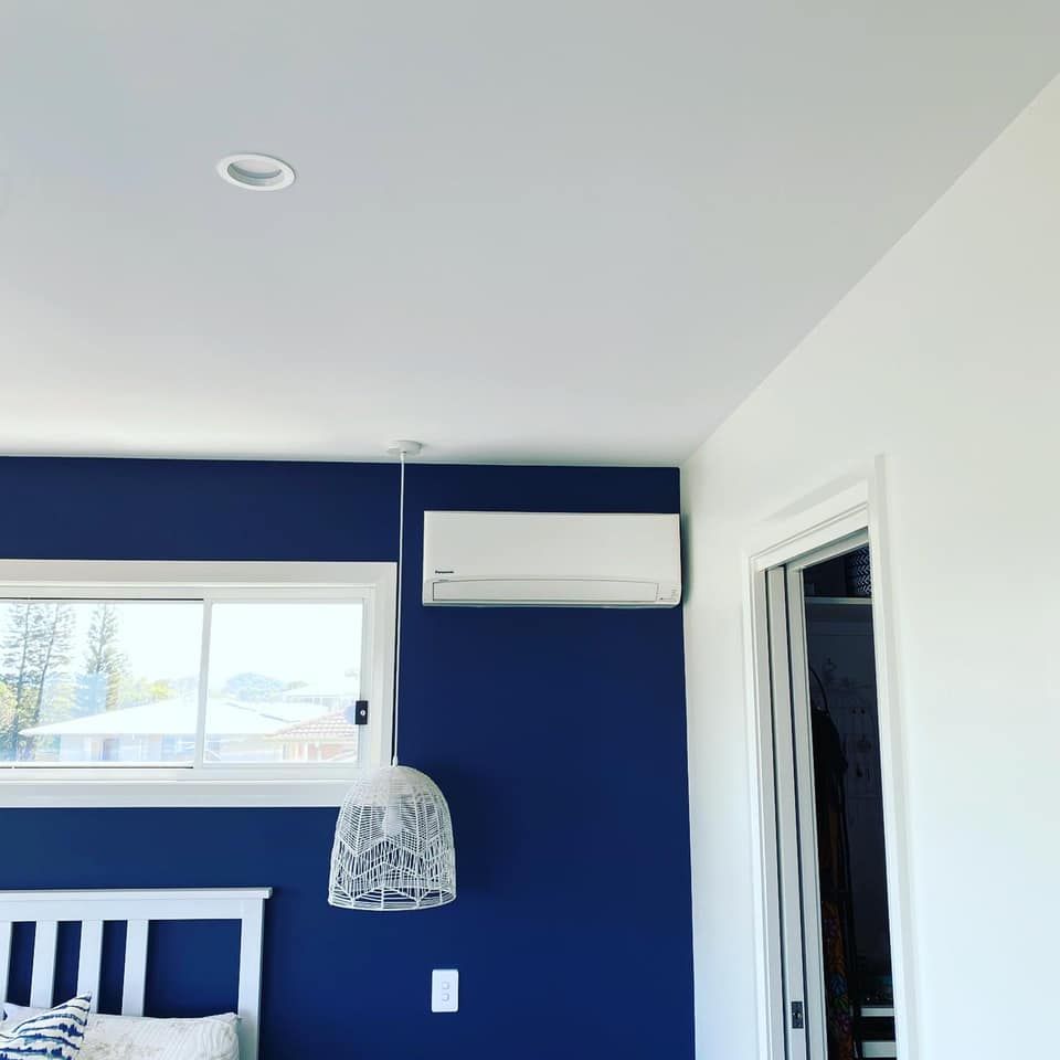 Outdoor Air Conditioning Unit With Two Fans, Rust — Airset Air Conditioning in Bellingen, NSW