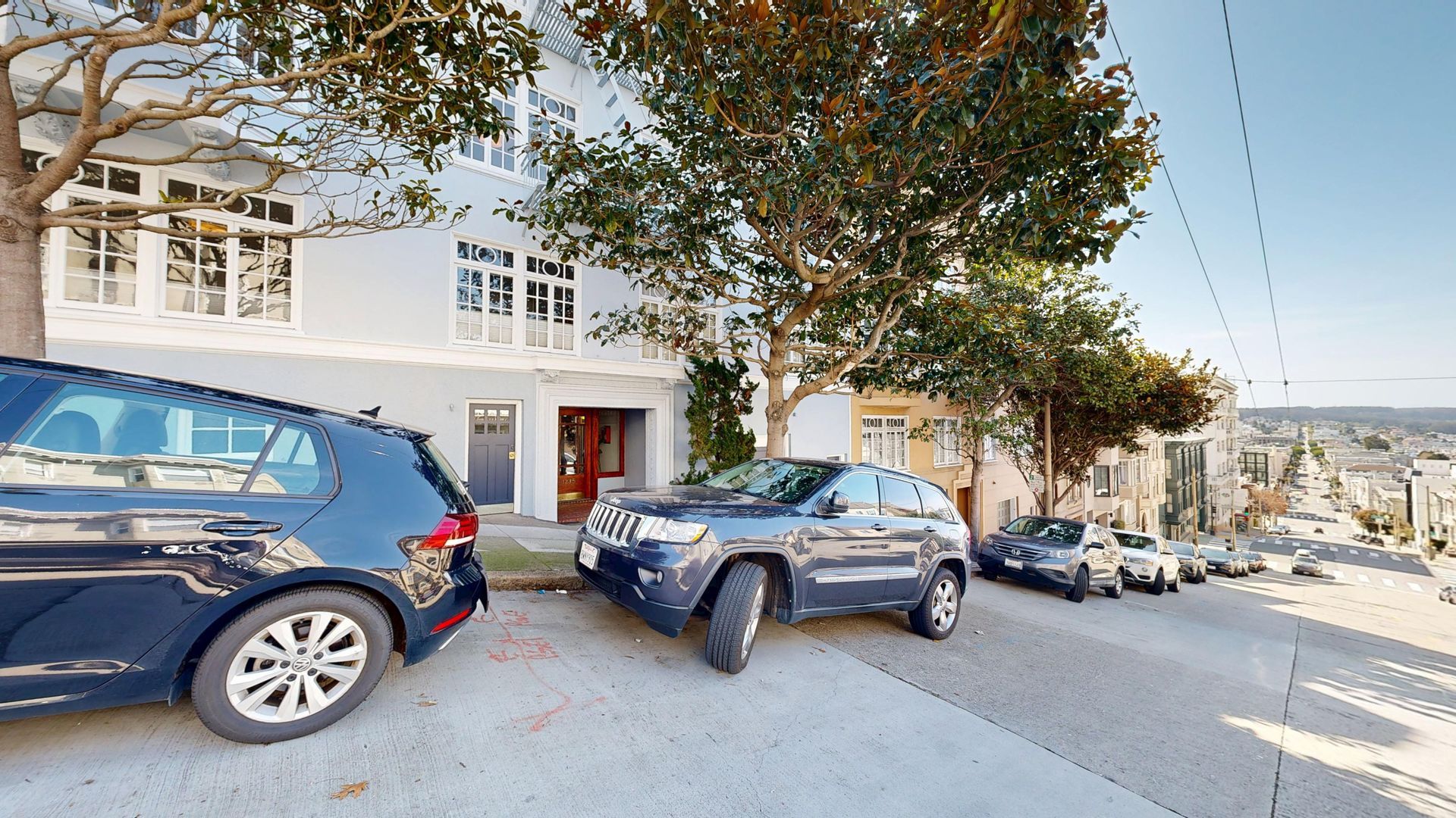 front entrance/door 1335 Union St. cars parked in front