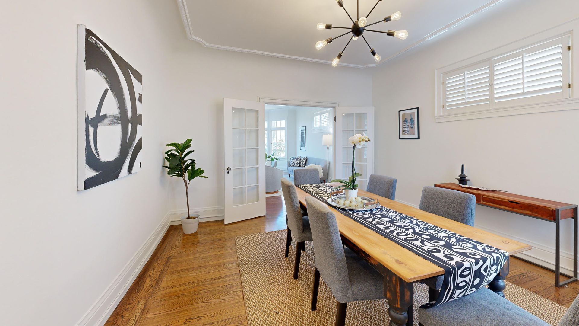 Dining room at Union St.