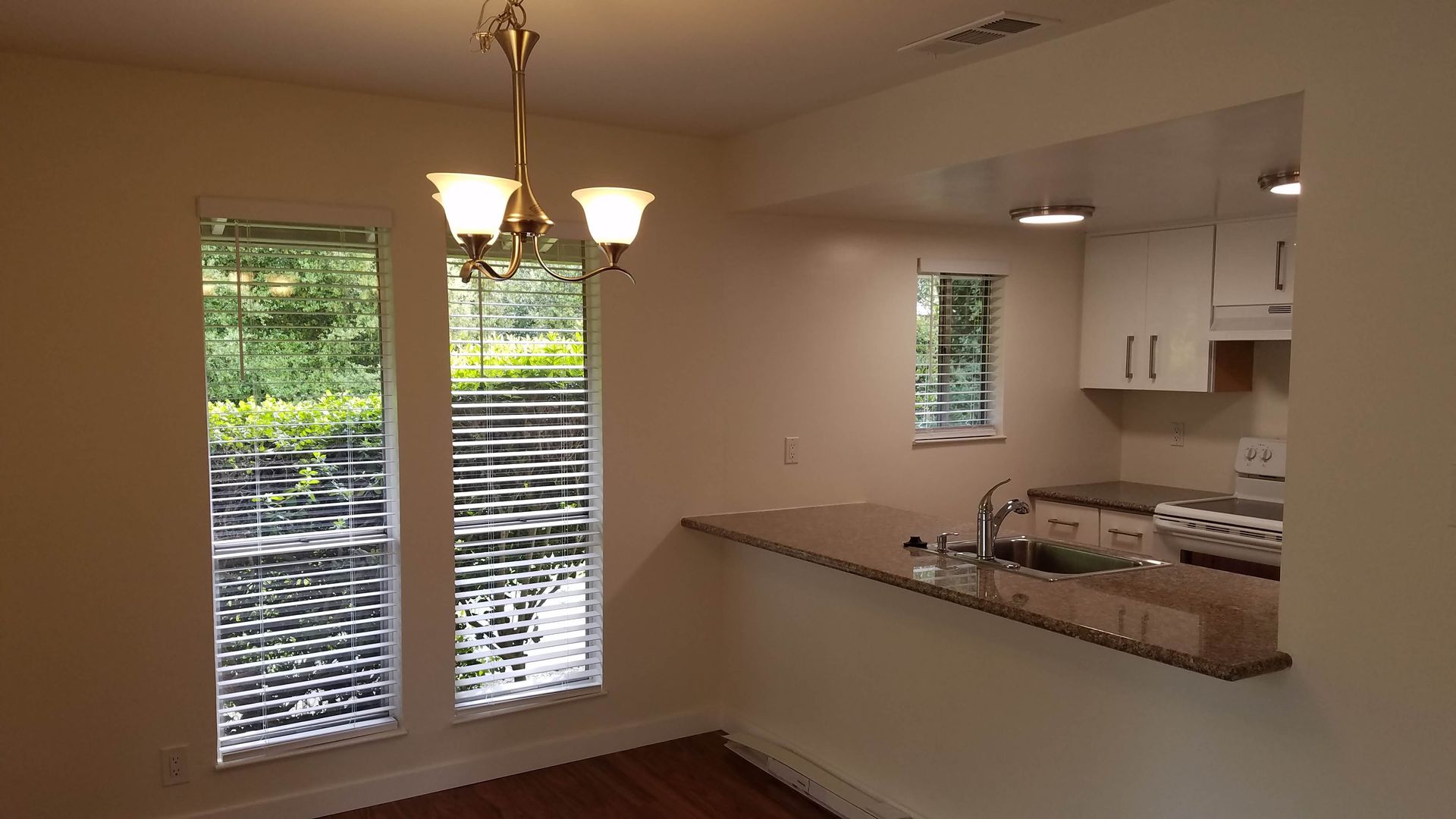 dining area view to kitchen