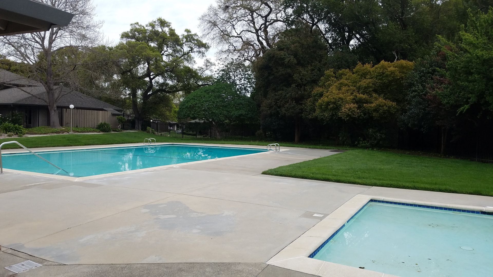 pool and spa