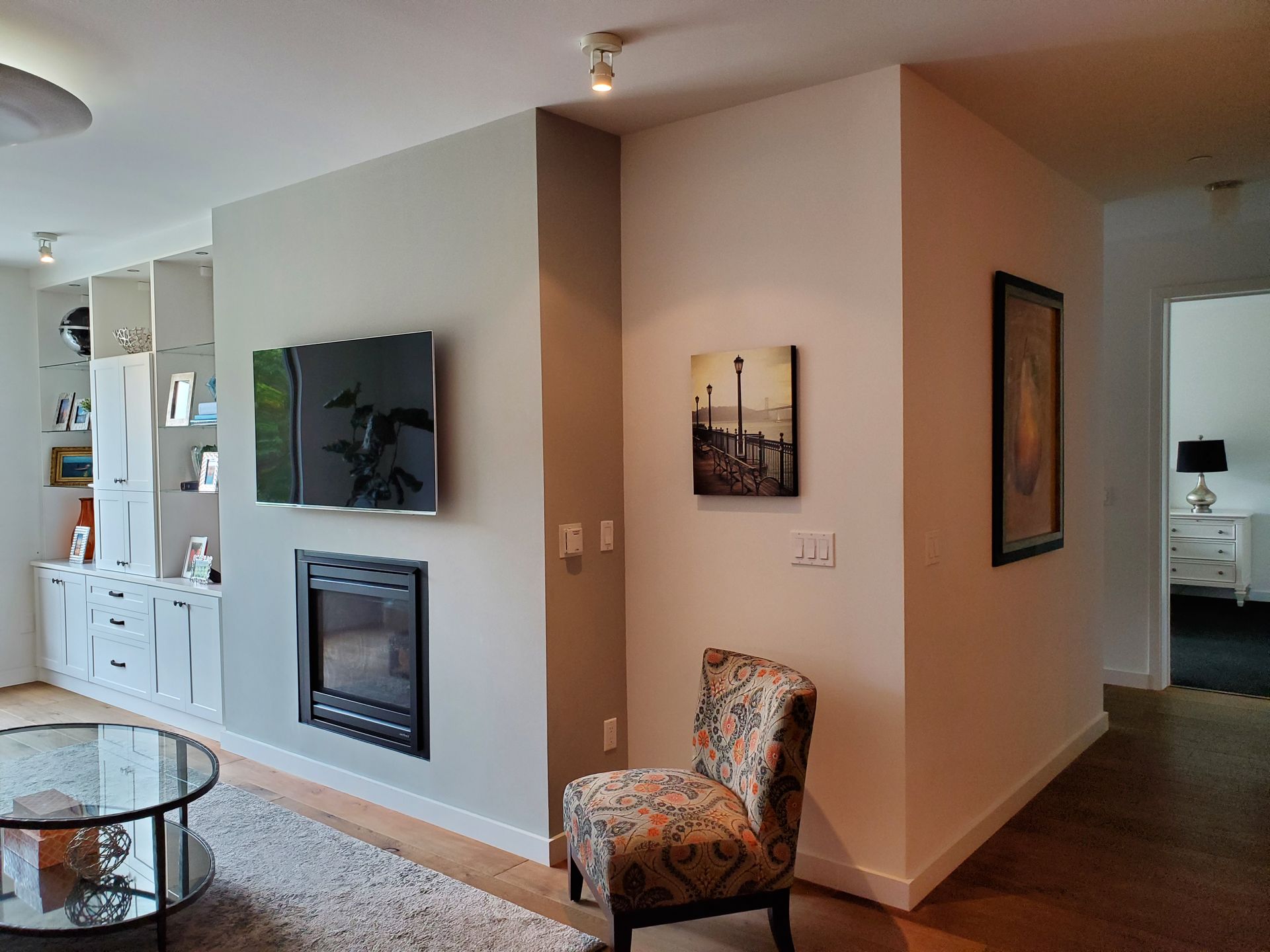 living room to hallway at Indiana St. #201