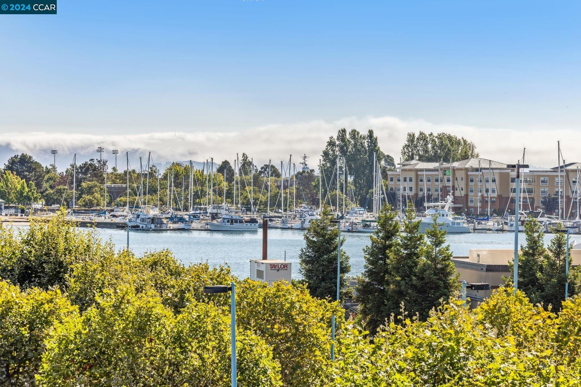 view of marina at 5 embarcadero west