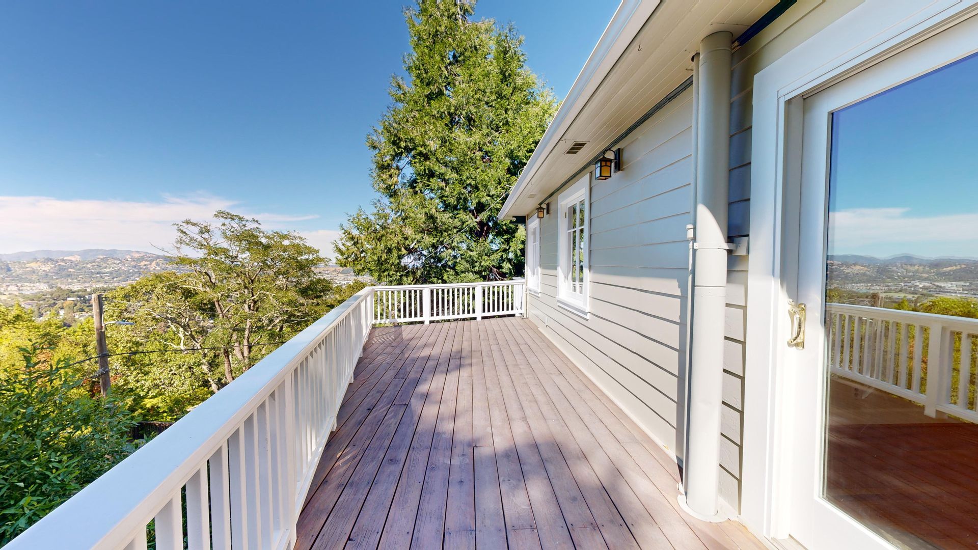 view and side deck
