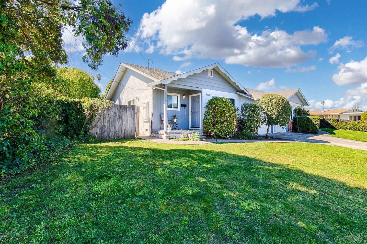exterior front yard