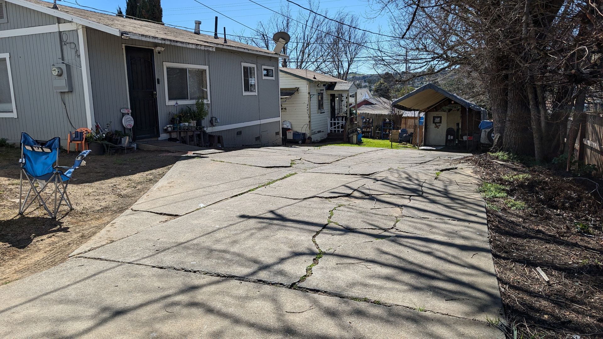 driveway exterior at 849 Benicia