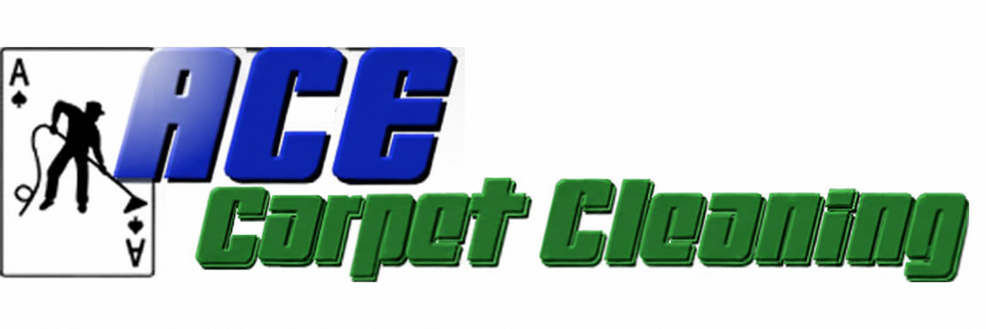 White logo on a white background.
