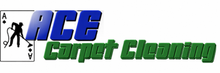White logo on a white background.