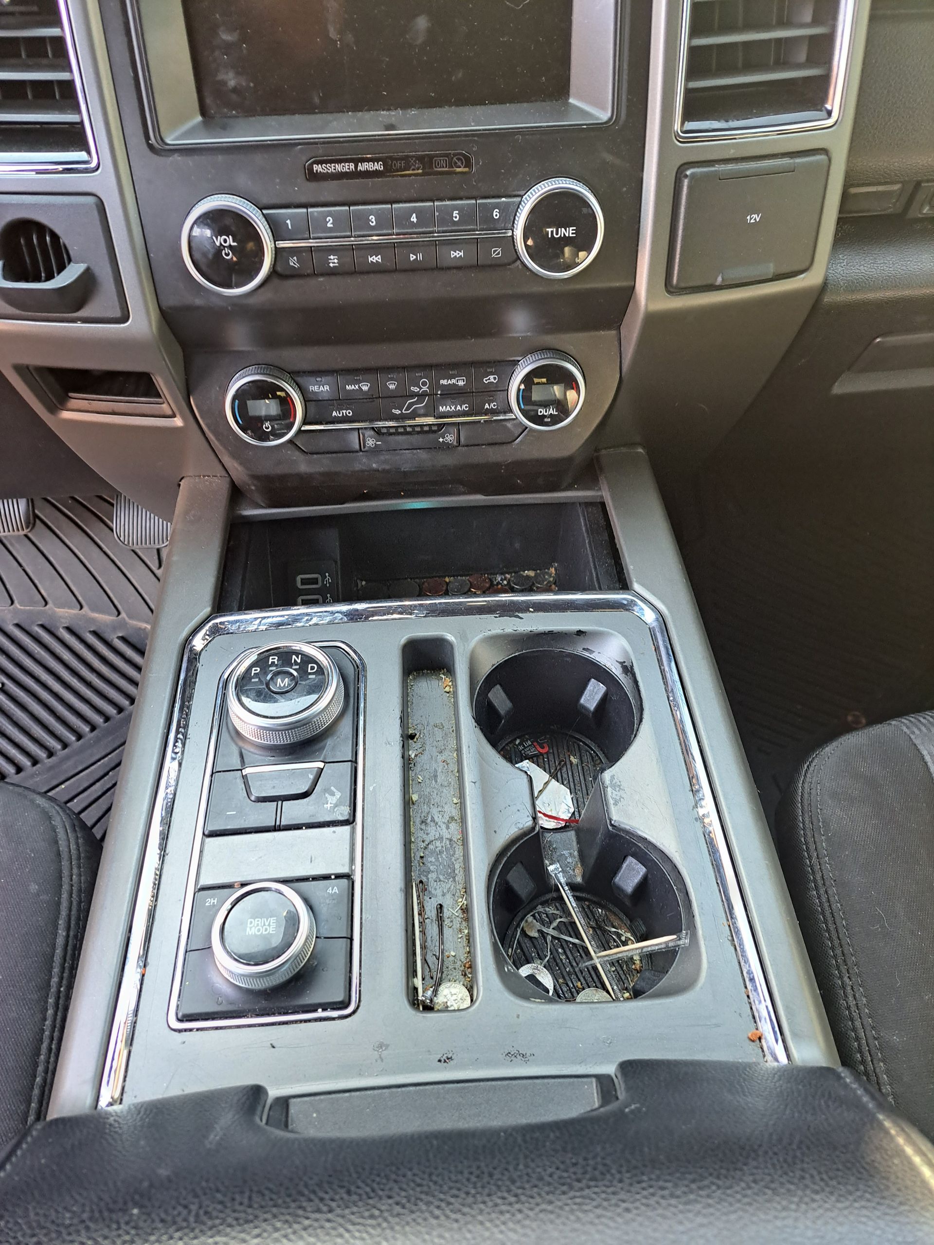 Before Interior Cleaning Ford Expedition In Albuquerque, NM