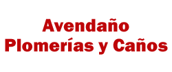PLOMERÍAS Y CAÑOS AVENDAÑO