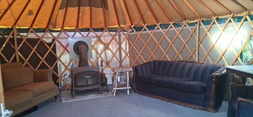 Inside Picture of Yurt