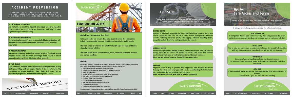 A man wearing a hard hat and safety vest is standing in front of a construction site.