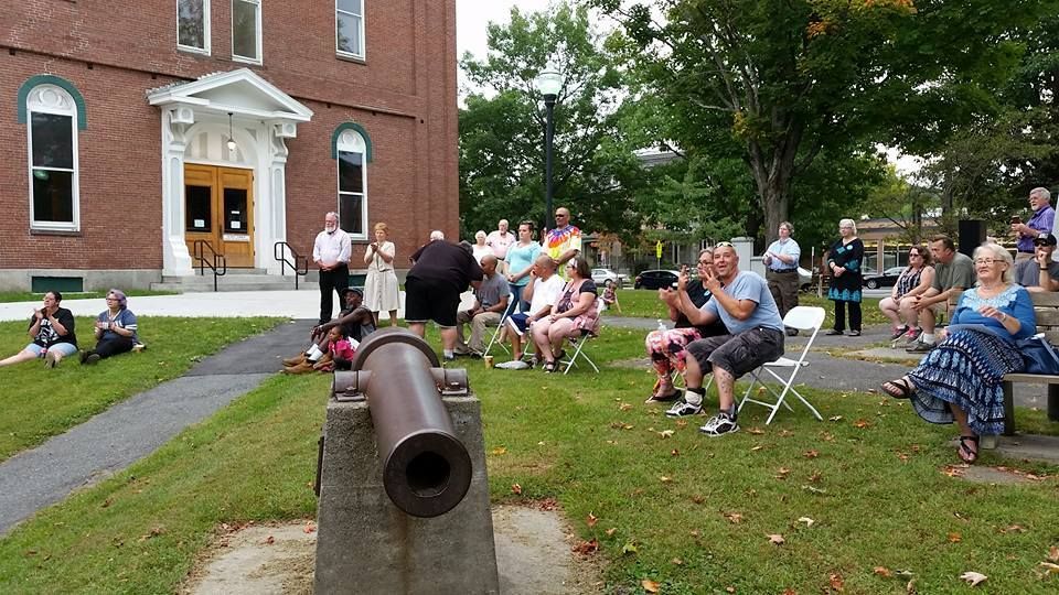 Community Restorative Justice Center: a group of people at a community event