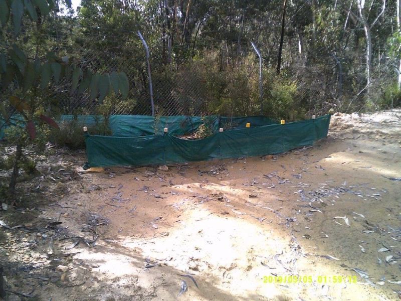 Fencing work