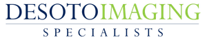 The logo for east memphis imaging is blue and green.