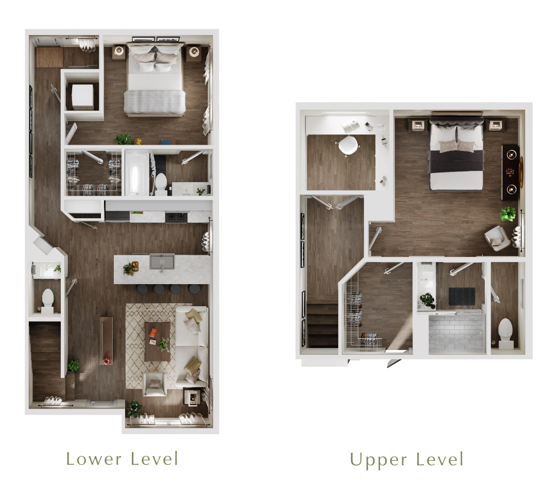 Highland floor plan from Fairin Realty