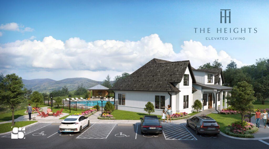 Amenities center at The Heights in Irondale
