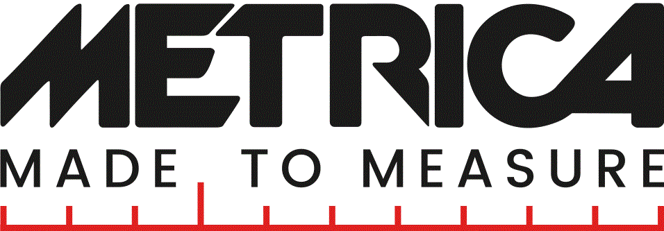 Logo METRICA con lo slogan