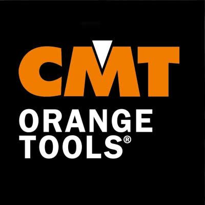 Logo di CMT Orange Tools in arancione e bianco su sfondo nero.