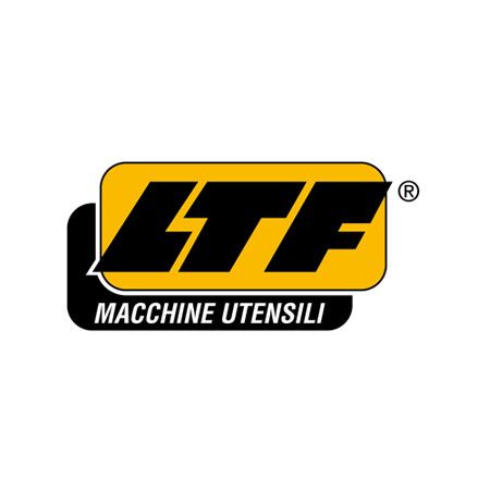 Logo LTF Machine Utensili in nero e giallo con la scritta LTF stilizzata.